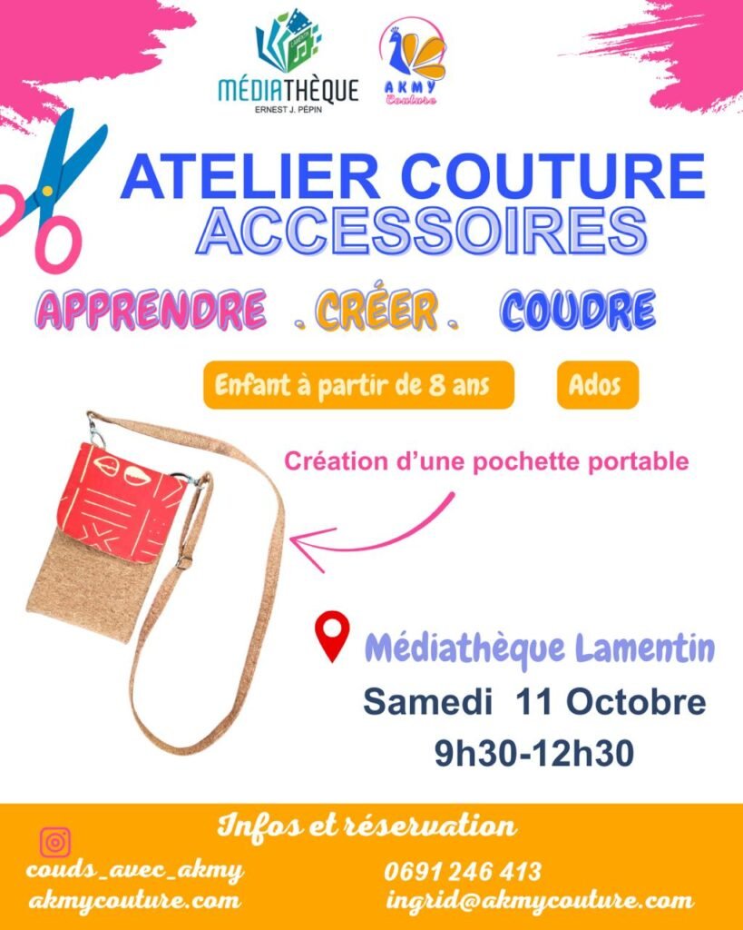 Ateliers couture pour enfants